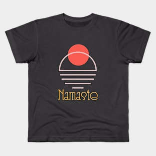 Namaste Sunrise Kids T-Shirt